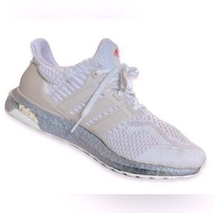 Adidas Ultraboost 5.0 DNA –  Women's White with Red Logo Size 9
